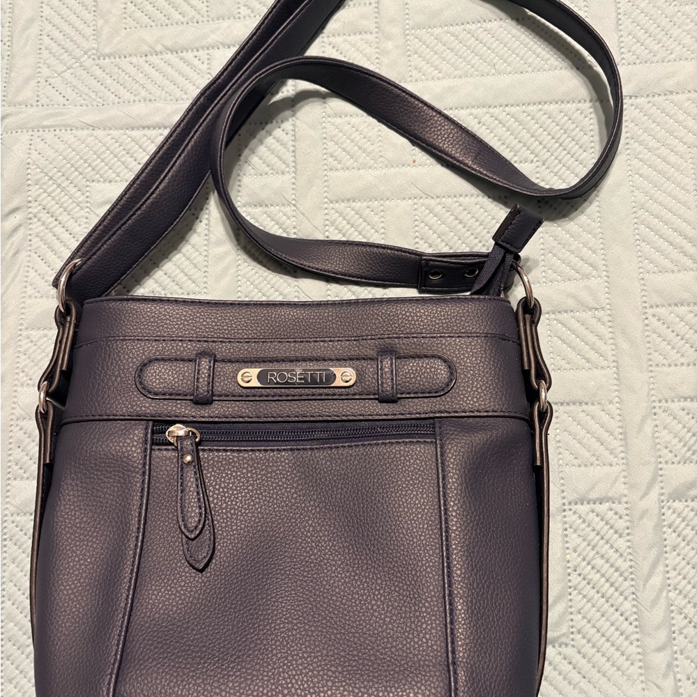 Rosetti Navy Blue Crossbody Bag